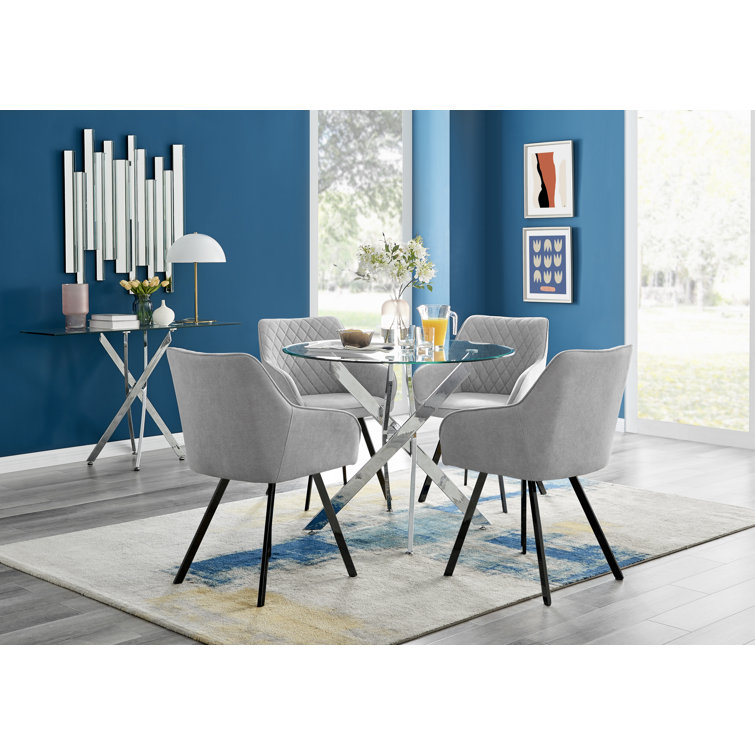 Wayfair round table and shop 4 chairs